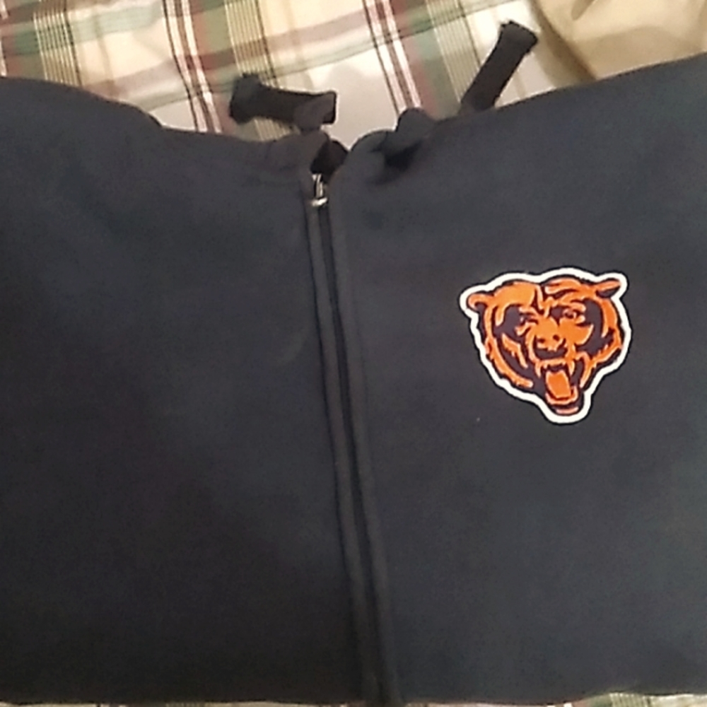 NFL Chicago beats zip up hoodie